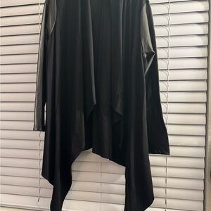 Torrid Black Open Front Cardigan